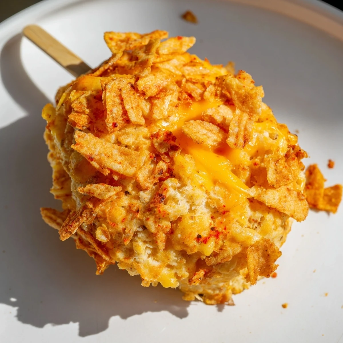 Cheesy biscuit pops, delightfully spicy and crispy, ideal for snacking at parties.