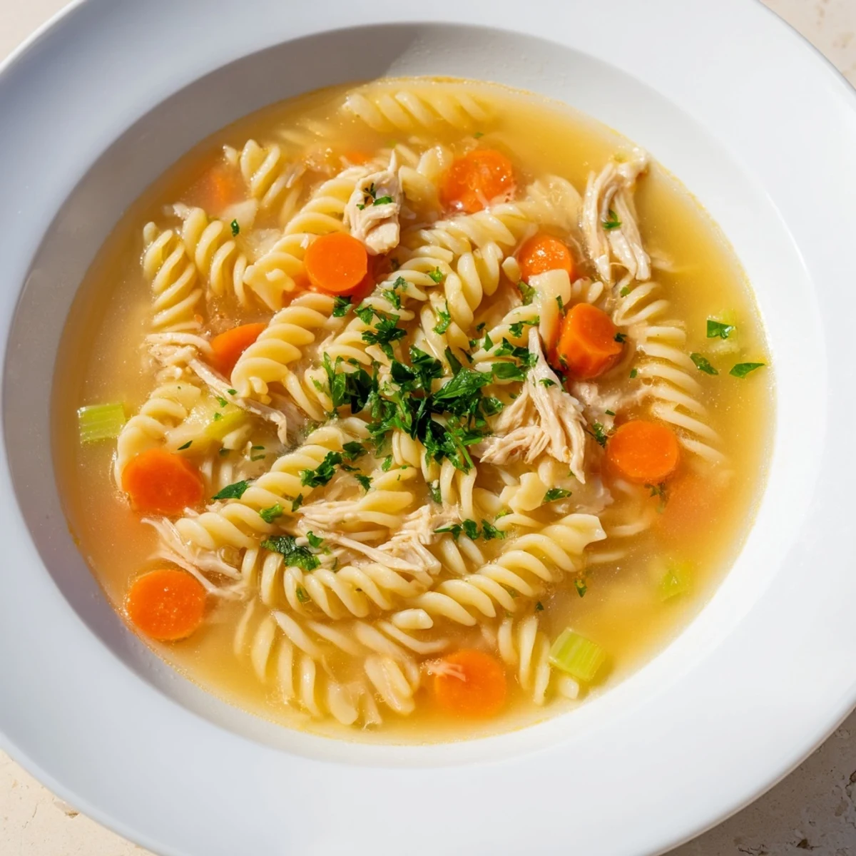 Crockpot Chicken Noodle Soup