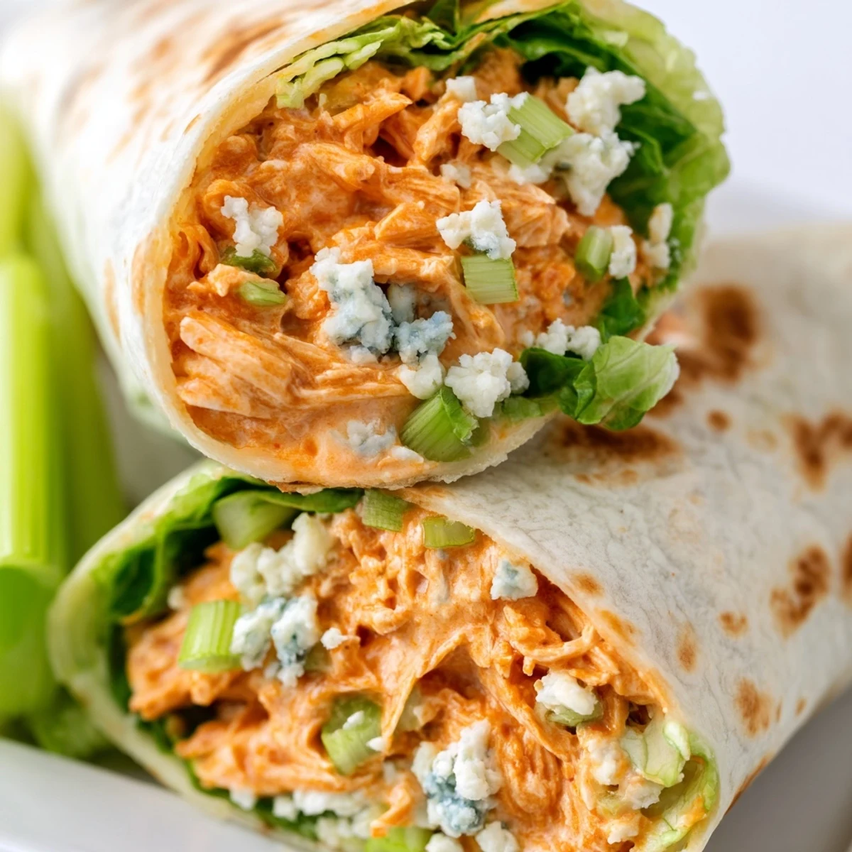 Golden, grilled Buffalo Chicken Dip Wrap, packed with flavorful chicken and cheese, ready to enjoy.