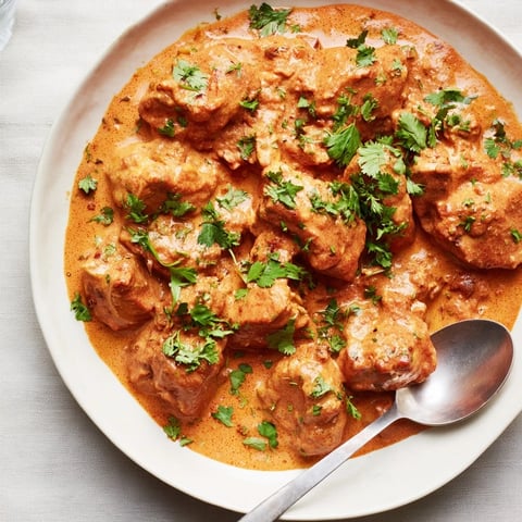 Creamy Instant Pot Chicken Tikka Masala, a warmly spiced Indian delight, ready in minutes with tender chicken.
