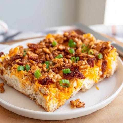 Buffalo Ranch Flaky Pretzel Bars