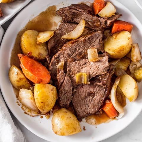 Sunday Pot Roast Beef Veggies #100