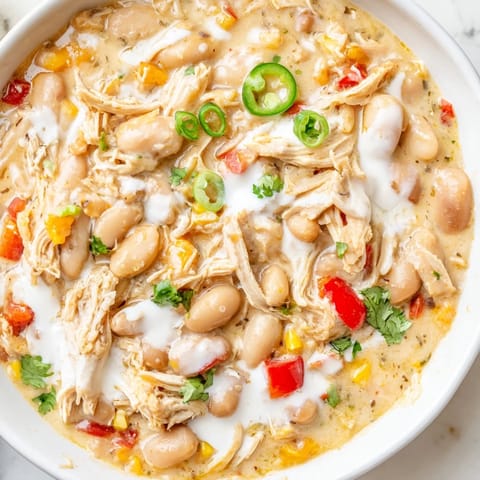 Creamy White Chicken Chili #120