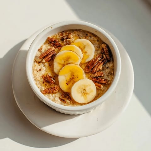 Baked Oats Banana Honey #139