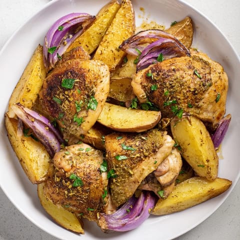 Greek Lemon Chicken Potatoes