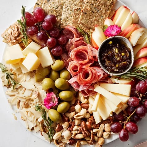 Star-Shaped Appetizer Board