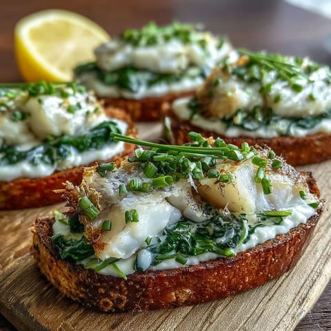 Smoked Haddock and Spinach Rye Toasts are plated with lemon wedges, showcasing a hearty, protein-rich British breakfast.