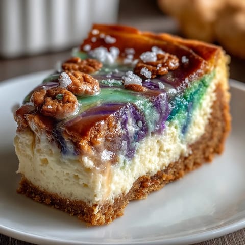 King Cake Cheesecake Bars