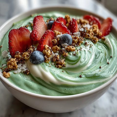 Fluffy Yogurt Matcha Latte