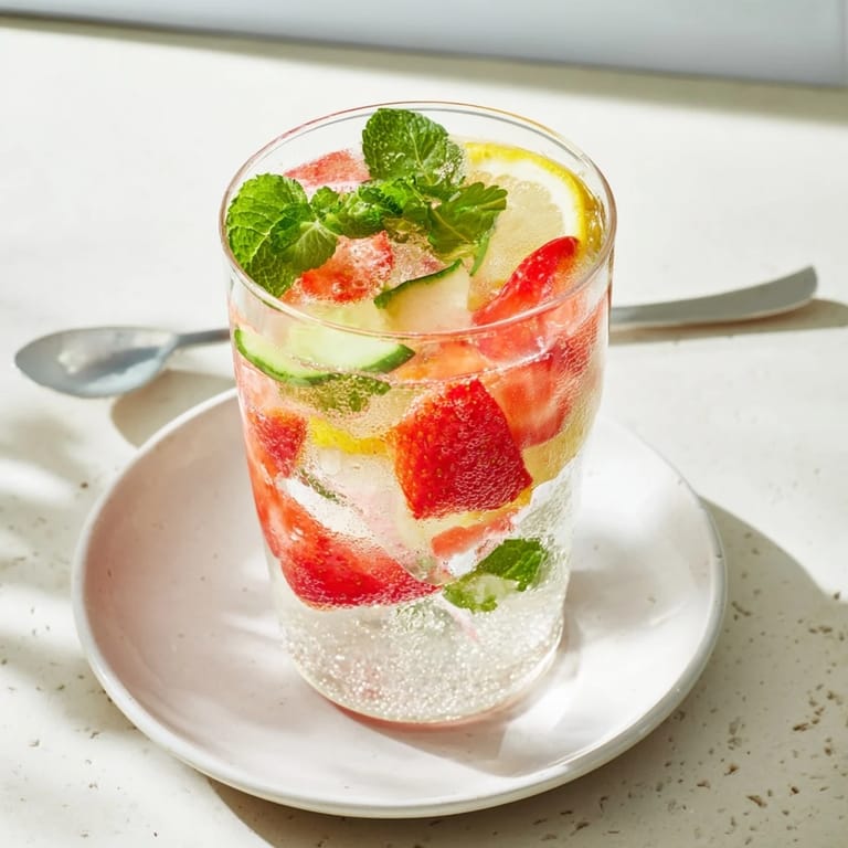 Crisp cucumber and lemon mocktails, a healthy and refreshing beverage for any occasion.