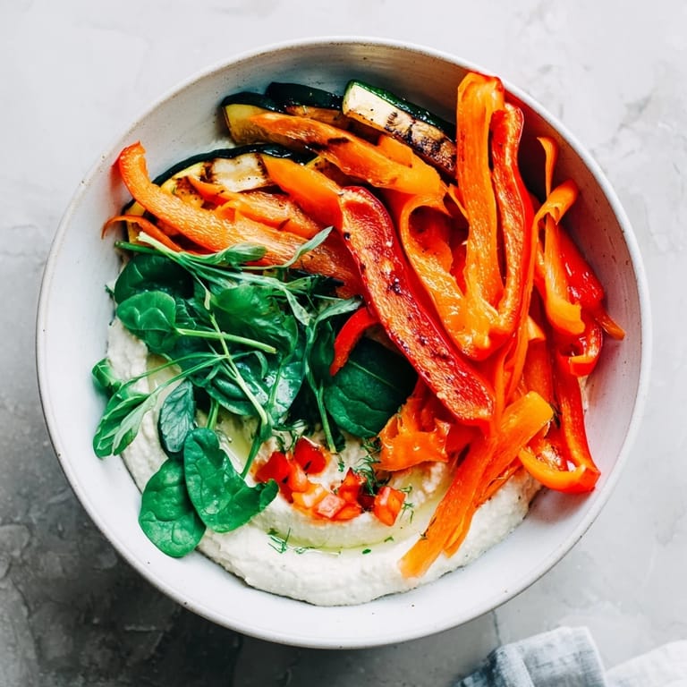 Image of a Snowflake Hummus & Roasted Veggie Wrap, showcasing the beautiful layered wrap, ready to eat.