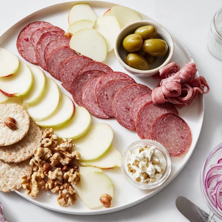 This Reindeer Charcuterie Platter presents a festive array, perfect for appetizers or holiday sharing with family.