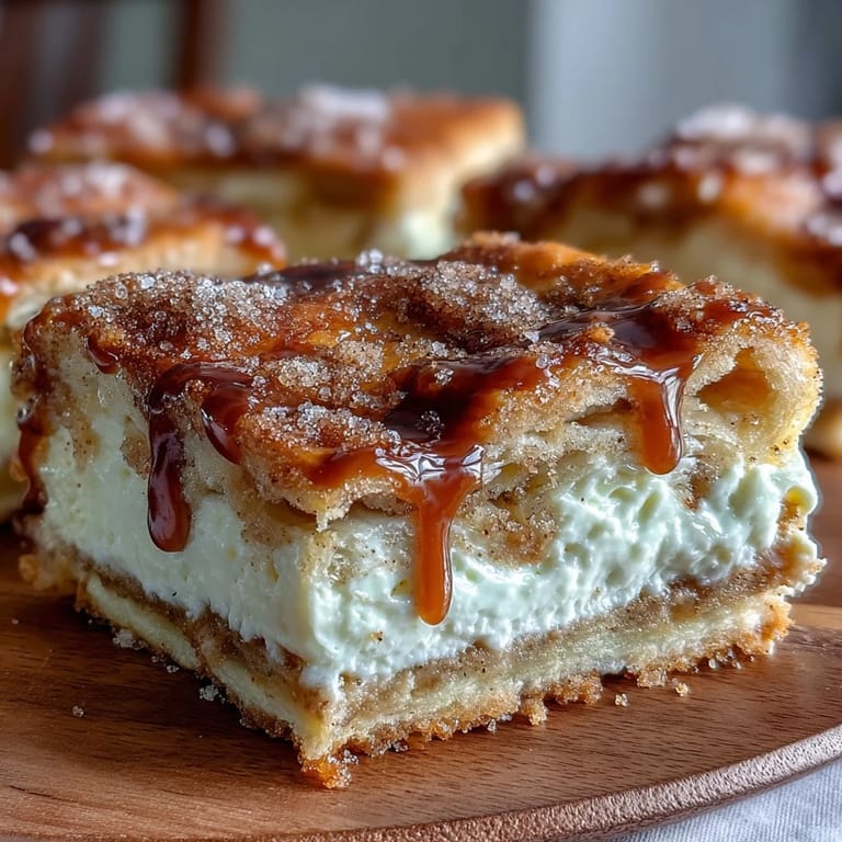 Melt-in-your-mouth Easy Cinco de Mayo Sopapilla Cheesecake Bars, flaky and delicious.